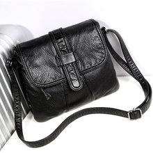 Load image into Gallery viewer, Soft leather Women Messenger bag casual women's shoulder Crossbody bag female handbag Black bolsa feminina girl bag