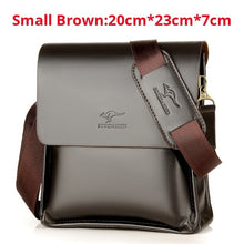 Load image into Gallery viewer, Luxury Kangaroo Brand Leather Messenger Bag Man Handbag Chest Crossbody Bag For Men  Business Small Shoulder Bag Summer Male Bag